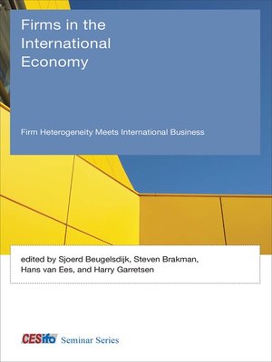 cover image of Firms in the International Economy